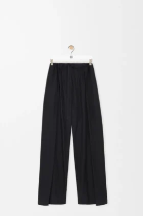 Pyjamasbukser i silke og bomull