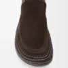Rio-Loafers i semsket skinn og raffia Rio-Loafers i semsket skinn og raffia
