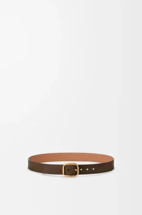 Rundt, mykt belte i nubuck