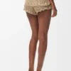 Shorts i heklet bomull Shorts i heklet bomull