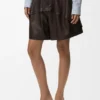 Shorts i nappa-kalveskinn