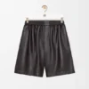Shorts i nappa-lammeskinn Shorts i nappa-lammeskinn