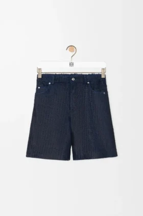 Shorts i nappa-lammeskinn