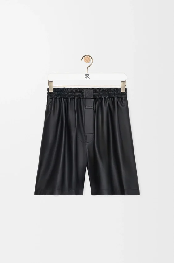 Shorts i nappa-lammeskinn Shorts i nappa-lammeskinn