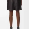 Shorts i nappa-lammeskinn Shorts i nappa-lammeskinn