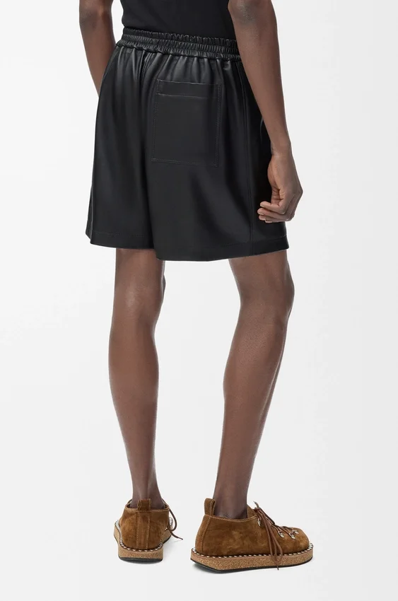 Shorts i nappa-lammeskinn Shorts i nappa-lammeskinn