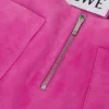 Shorts i semsket geiteskinn Shorts i semsket geiteskinn