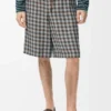 Shorts i viskose- og linblanding Shorts i viskose- og linblanding