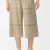 Shorts med snøring i denim Shorts med snøring i denim