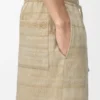 Shorts med snøring i denim Shorts med snøring i denim