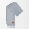 Skjerf i mohair og ull Skjerf i mohair og ull