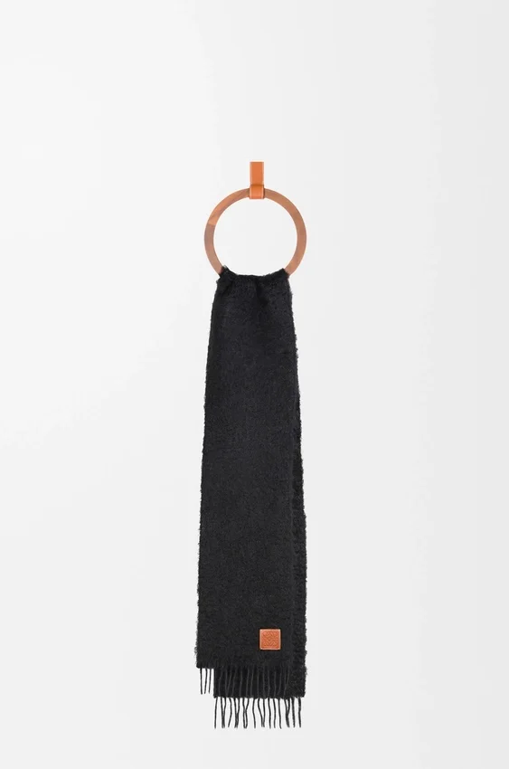 Skjerf i mohair og ull Skjerf i mohair og ull