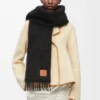 Skjerf i mohair og ull Skjerf i mohair og ull