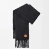 Skjerf i mohair- og ullblanding Skjerf i mohair- og ullblanding
