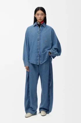 Skjorte i denim