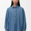 Skjorte i denim Skjorte i denim