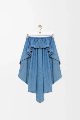 Skjørt i denim