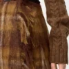 Skjørt i mohair- og ullblanding Skjørt i mohair- og ullblanding