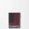 Slank, kompakt lommebok i nappa-kalveskinn