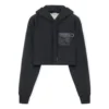 Ss23 kort hettegenser «Black» S359Y25X30-1720
