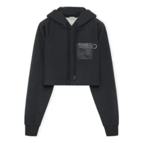 Ss23 kort hettegenser «Black» S359Y25X30-1720