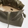 Stor Flamenco-clutch i nappa-kalveskinn