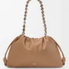 Stor Flamenco Purse i mykt nappa-lammeskinn