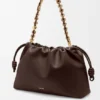 Stor Flamenco Purse i mykt nappa-lammeskinn