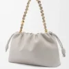 Stor Flamenco Purse i mykt nappa-lammeskinn