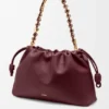 Stor Flamenco Purse i mykt nappa-lammeskinn