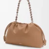 Stor Flamenco Purse i mykt nappa-lammeskinn
