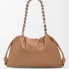Stor Flamenco Purse i mykt nappa-lammeskinn