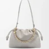 Stor Flamenco Purse i mykt nappa-lammeskinn