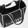 Stor loewe Font Tote i raffia Stor loewe Font Tote i raffia