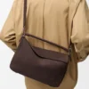 Stor Puzzle-veske i kornet nubuck Stor Puzzle-veske i kornet nubuck