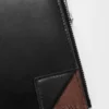 Switch Slim Compact lommebok i mykt, kornet kalveskinn og semsket skinn