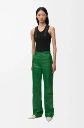 Tanktop i elastisk bomull
