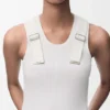 Tanktop i elastisk bomull Tanktop i elastisk bomull