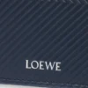 To-sidig lommebok i klassisk kalveskinn med struktur