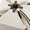 «Treasure Bako»-bucket i jacquard-canvas og kalveskinn «Treasure Bako»-bucket i jacquard-canvas og kalveskinn