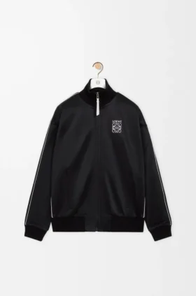 Treningsjakke i teknisk jersey