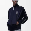 Treningsjakke i teknisk jersey