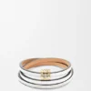 Twist-armbånd i kalveskinn Twist-armbånd i kalveskinn