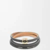 Twist-armbånd i kalveskinn Twist-armbånd i kalveskinn