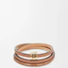 Twist-armbånd i kalveskinn Twist-armbånd i kalveskinn