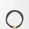 Twist-armbånd i kalveskinn Twist-armbånd i kalveskinn