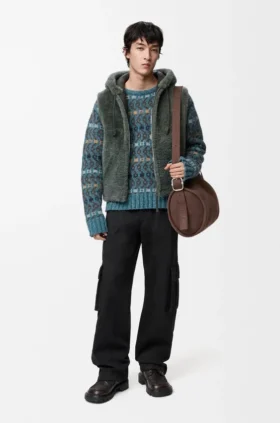 Vest i shearling