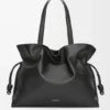 XL Flamenco-clutch i nappa-kalveskinn
