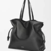 XL Flamenco-clutch i nappa-kalveskinn