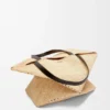 XL Puzzle Fold-tote-veske i raffia XL Puzzle Fold-tote-veske i raffia